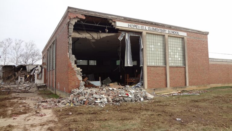 Hopewell Elementary Demolition